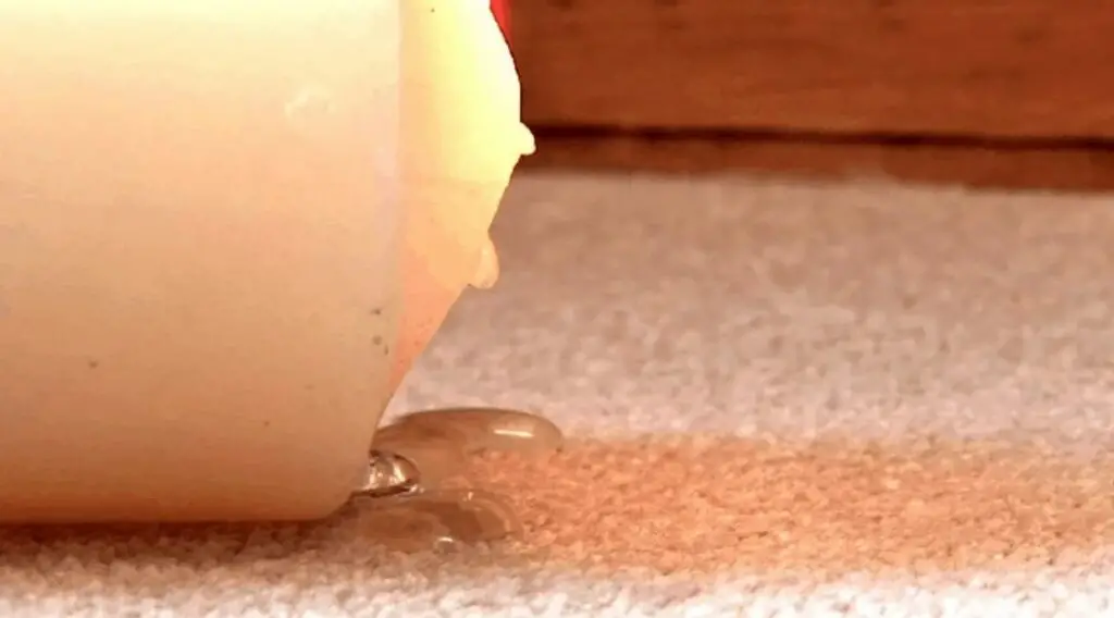 How to get body wax out of carpet